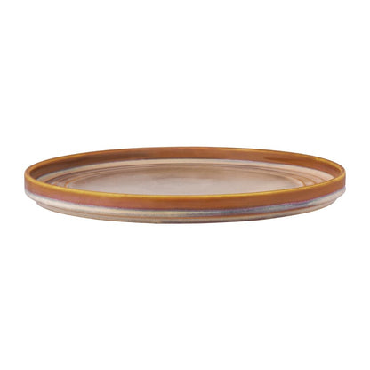 Tablekraft Urban Loft Round Plates Auburn 275mm (3 Pack) • PAS-FW027