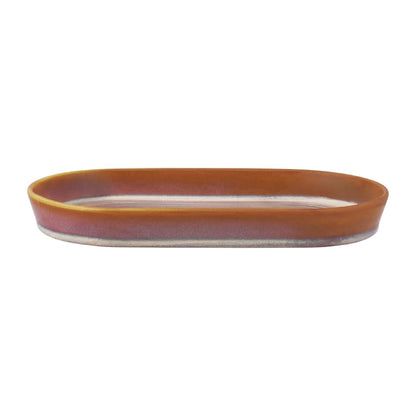 Tablekraft Urban Loft Oval Platters Auburn 240mm (4 Pack) • PAS-FW030