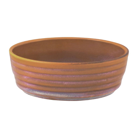 Tablekraft Urban Loft Round Bowls Auburn 143mm (4 Pack) • PAS-FW033