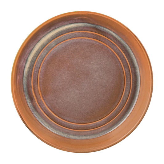 Tablekraft Urban Loft Round Flared Bowls Auburn 225mm (3 Pack) • PAS-FW034
