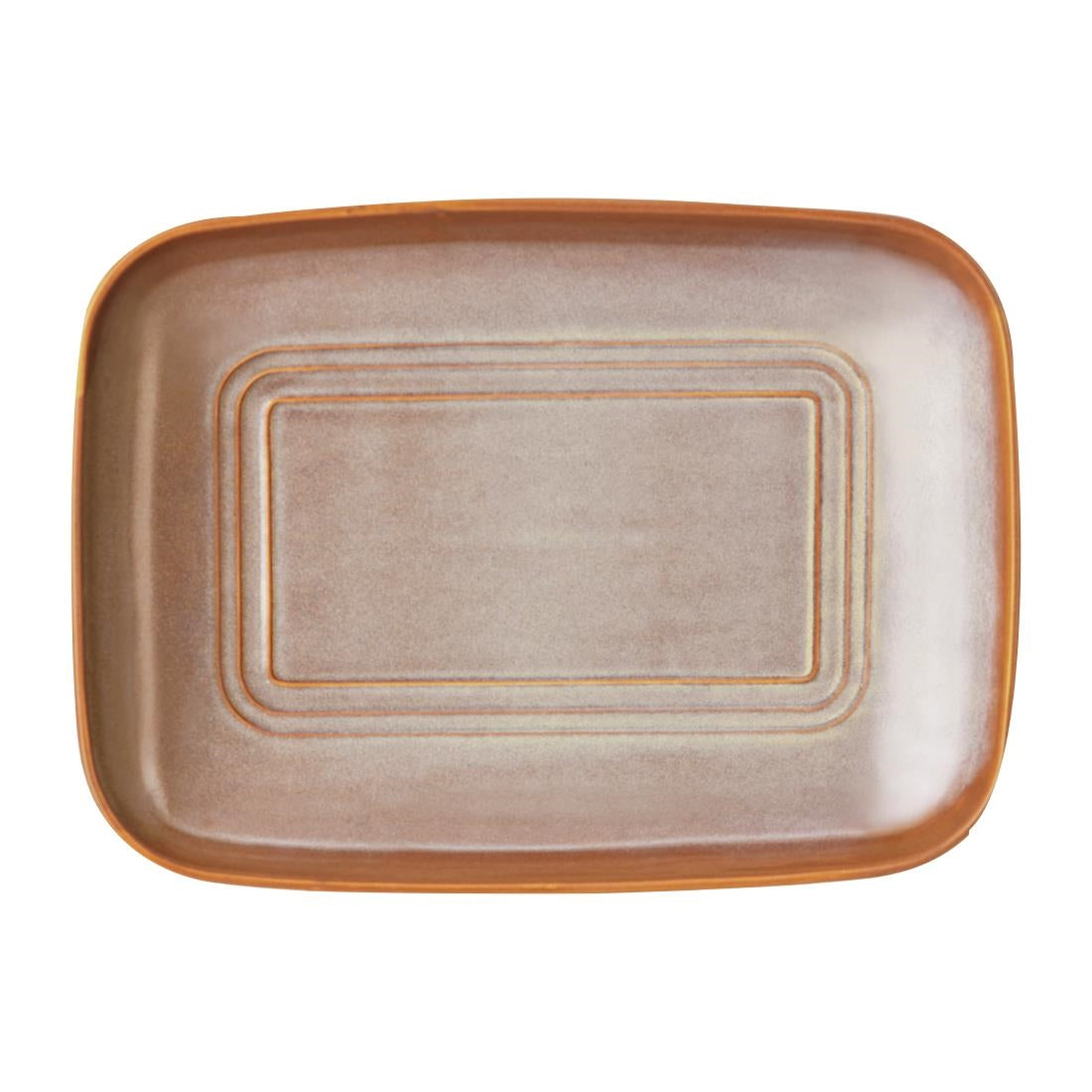 Tablekraft Urban Loft Rectangular Servers Auburn 365mm (2 Pack) • PAS-FW035