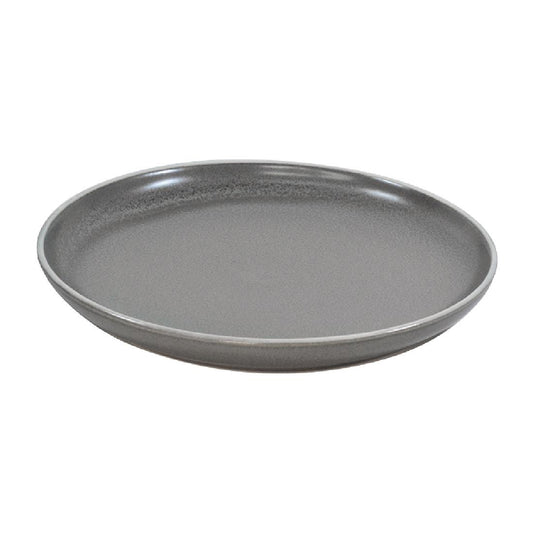 Tablekraft Urban Round Coupe Plates Grey 200mm (6 Pack) • PAS-FW037