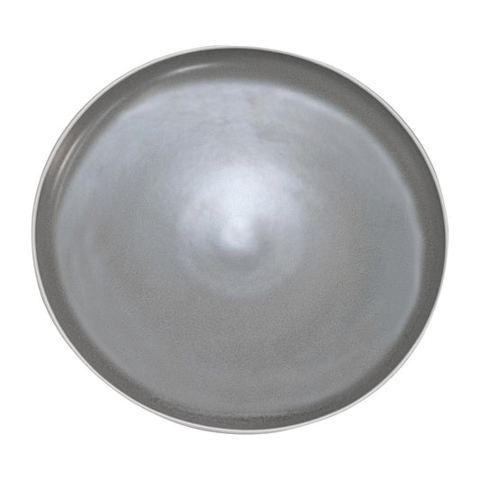 Tablekraft Urban Round Coupe Plates Grey 265mm (4 Pack) • PAS-FW038