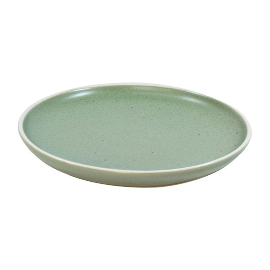 Tablekraft Urban Round Coupe Plates Green 200mm (6 Pack) • PAS-FW041