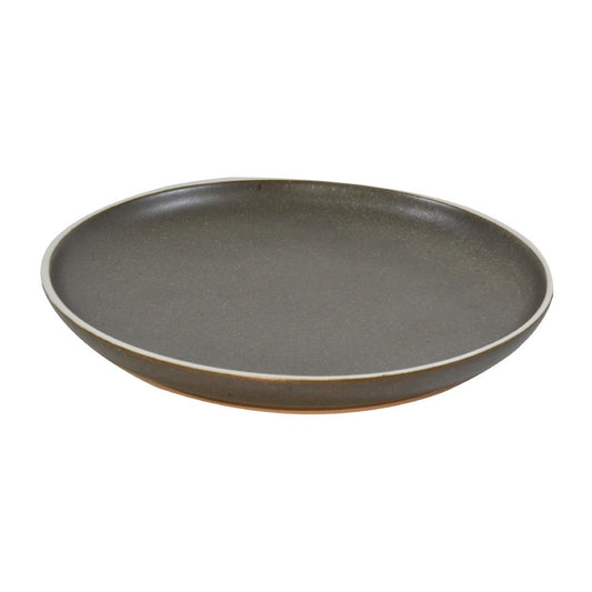 Tablekraft Urban Round Coupe Plates Dark Grey 200mm (6 Pack) • PAS-FW049
