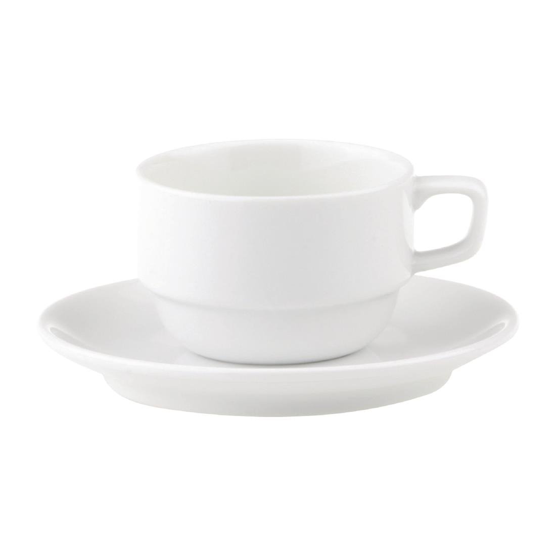 Royal Porcelain Chelsea Espresso Cup Saucers 120mm (Pack of 12) • PAS-FW081