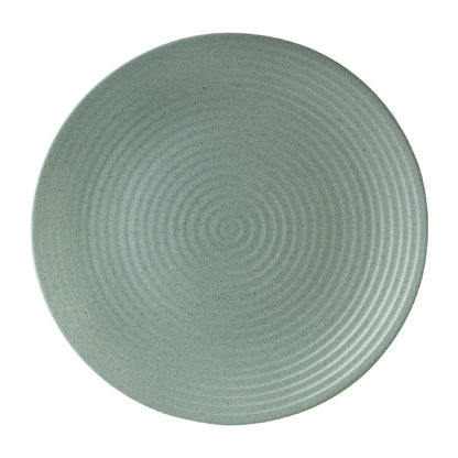 Zuma Mint Ribbed Coupe Plates 310mm (6 Pack) • PAS-FW136
