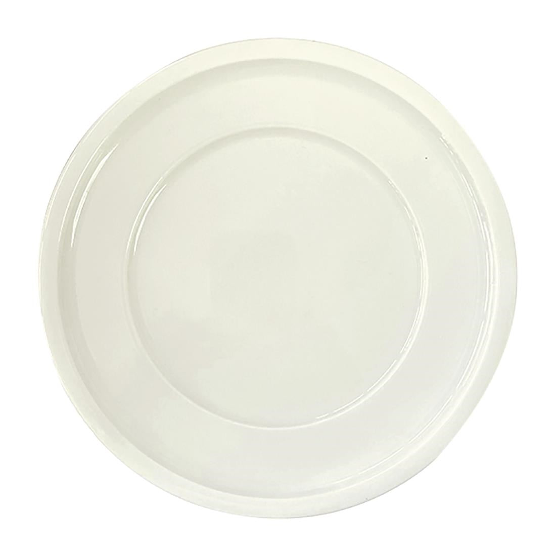 Rakstone Ease Flat Plates Ivory 200mm (24 Pack) (Pack of 24) • PAS-FW151
