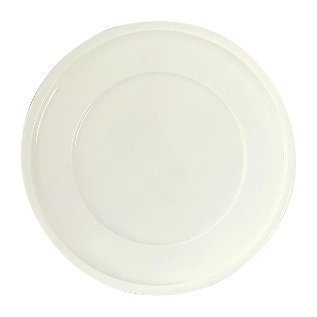 Rakstone Ease Flat Plates Ivory 240mm (12 Pack) • PAS-FW152