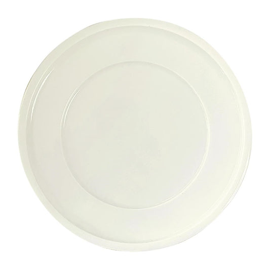 Rakstone Ease Flat Plates Ivory 240mm (12 Pack) • PAS-FW152