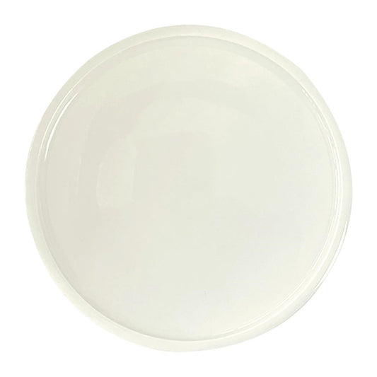 Rakstone Ease Flat Coupe Plates Ivory 240mm (12 Pack) • PAS-FW157