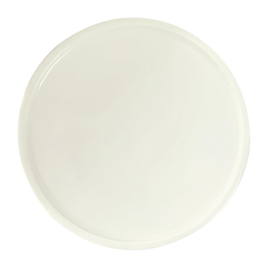 Rakstone Ease Flat Coupe Plates Ivory 280mm (12 Pack) (Pack of 12) • PAS-FW158