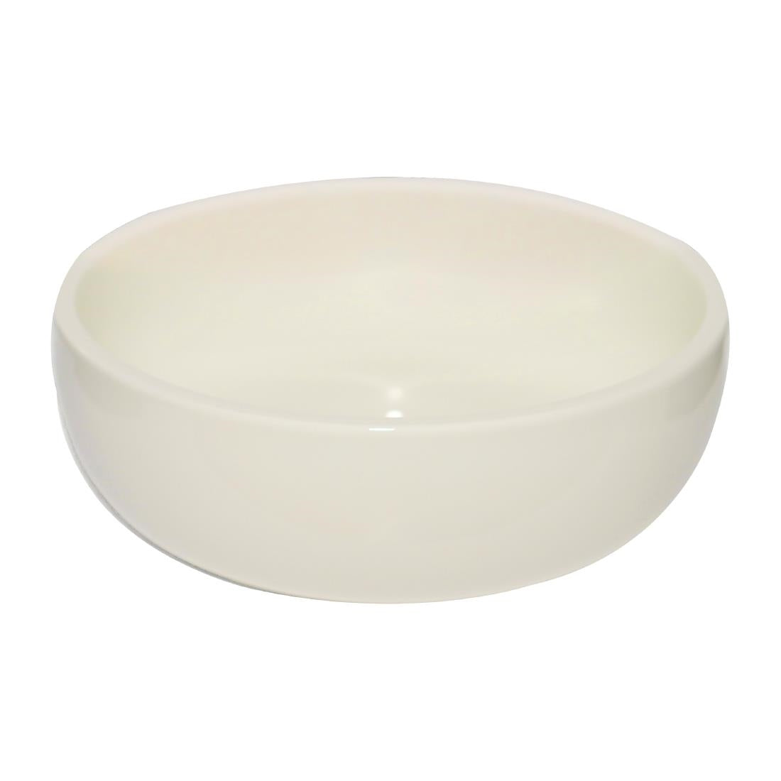 Rakstone Ease Round Deep Plates Ivory 160mm (4 Pack) • PAS-FW159