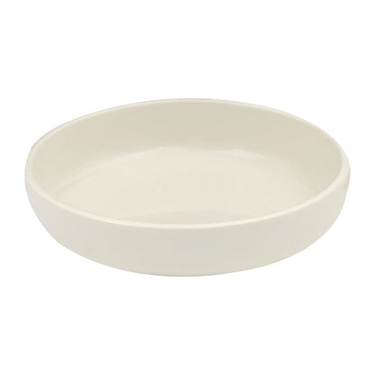 Rakstone Ease Round Deep Plates Ivory 200mm (3 Pack) • PAS-FW160