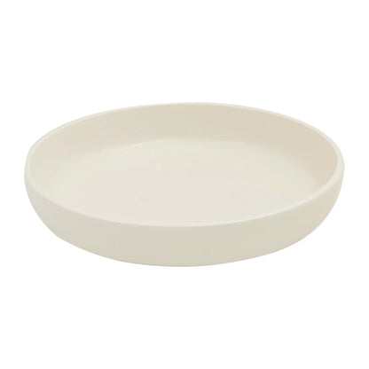 Rakstone Ease Round Deep Plates Ivory 240mm (2 Pack) • PAS-FW161