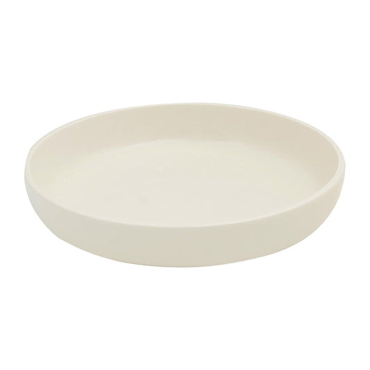 Rakstone Ease Round Deep Plates Ivory 240mm (2 Pack) • PAS-FW161