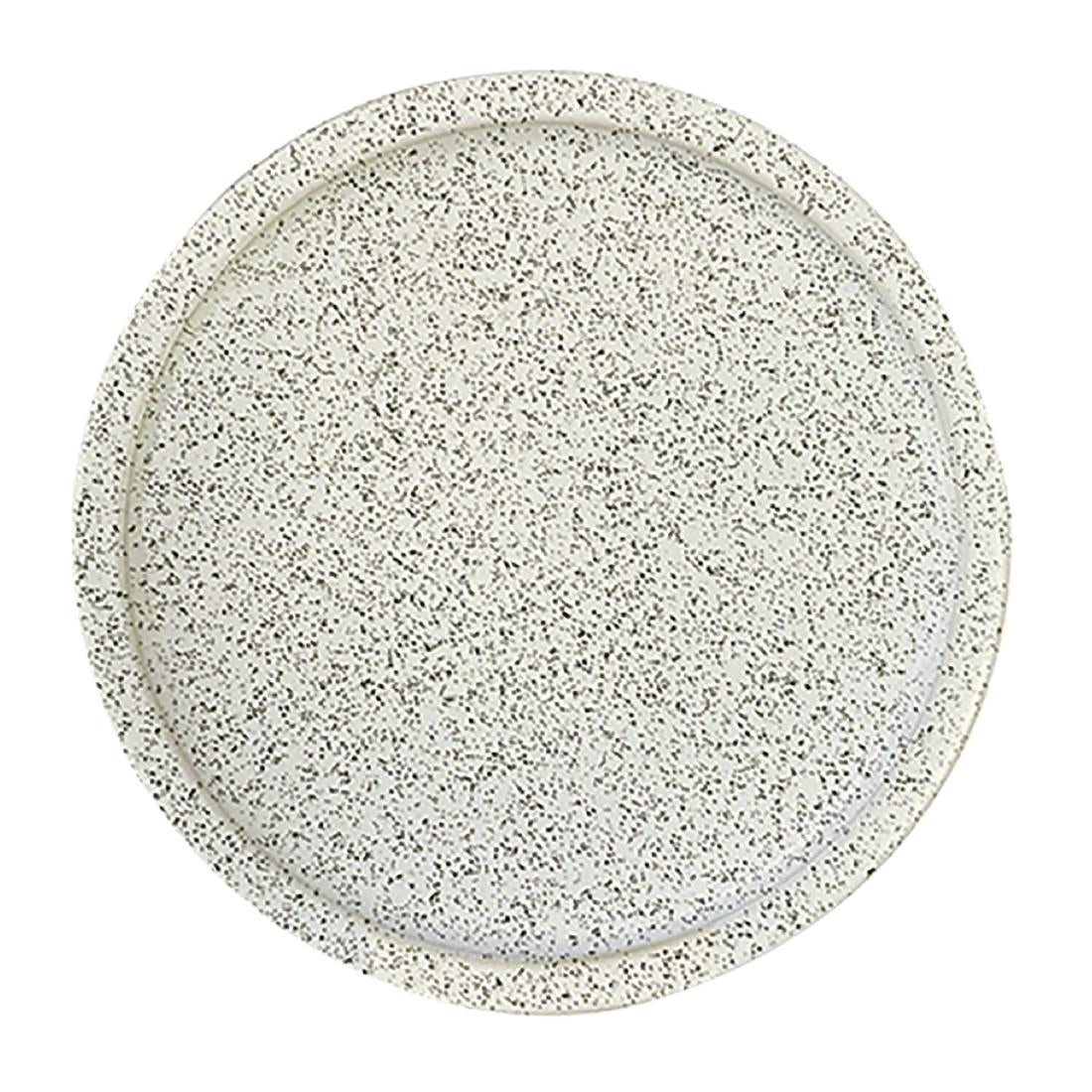Rakstone Ease Flat Coupe Plates Clay 160mm (24 Pack) (Size: 160(Ø)mm | Vitrified Porcelain | Pack Quantity: 24) • PAS-FW190