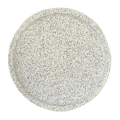 Rakstone Ease Flat Coupe Plates Clay 160mm (24 Pack) (Size: 160(Ø)mm | Vitrified Porcelain | Pack Quantity: 24) • PAS-FW190
