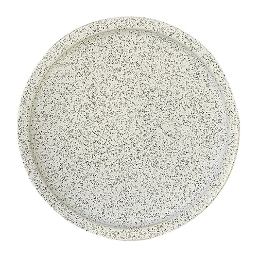 Rakstone Ease Flat Coupe Plates Clay 160mm (24 Pack) (Size: 160(Ø)mm | Vitrified Porcelain | Pack Quantity: 24) • PAS-FW190