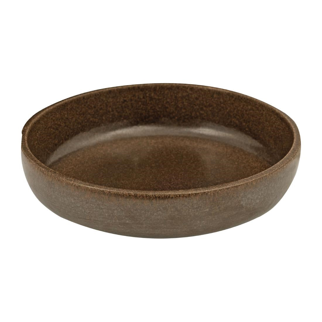 Rakstone Ease Round Deep Plates Rust 200mm (3 Pack) • PAS-FW230