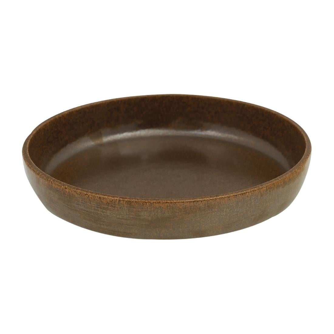 Rakstone Ease Round Deep Plates Rust 240mm (2 Pack) • PAS-FW231