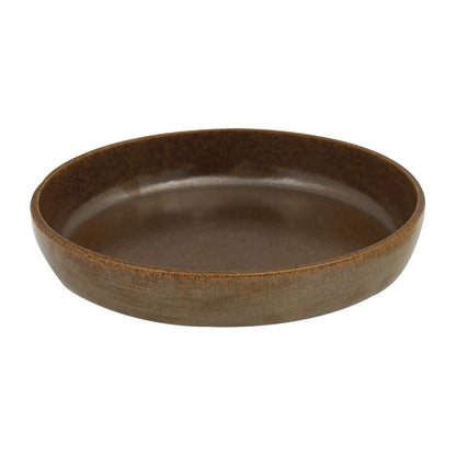 Rakstone Ease Round Deep Plates Rust 240mm (2 Pack) • PAS-FW231