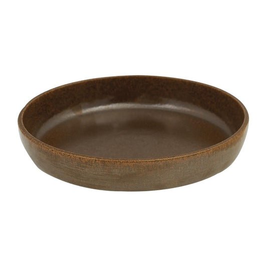 Rakstone Ease Round Deep Plates Rust 240mm (2 Pack) • PAS-FW231