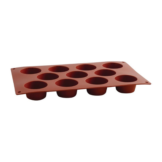 Frenti Silicone Muffin Mould 11 Cup 51x28mm (11 Cup 51x28mm) • PAS-FW256