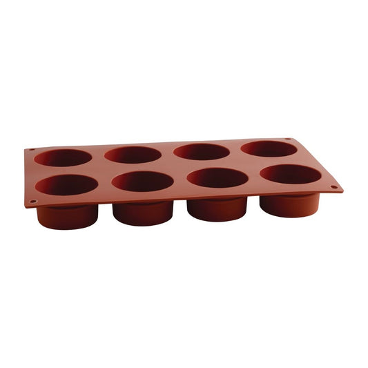 Frenti Silicon Cilindro Mould 8 Cup (Cup size: 60x35mm) • PAS-FW260