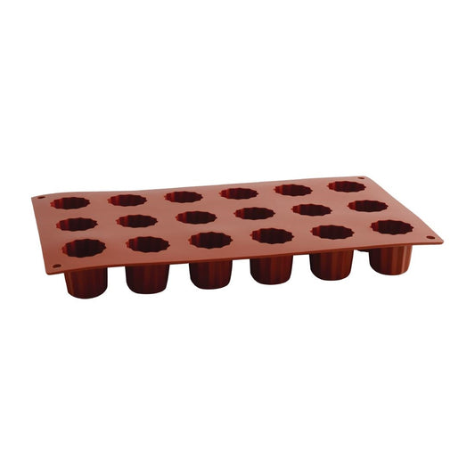 Frenti Silicon Bordelais Mould 18 Cup (Cup size: 35x35mm) • PAS-FW261