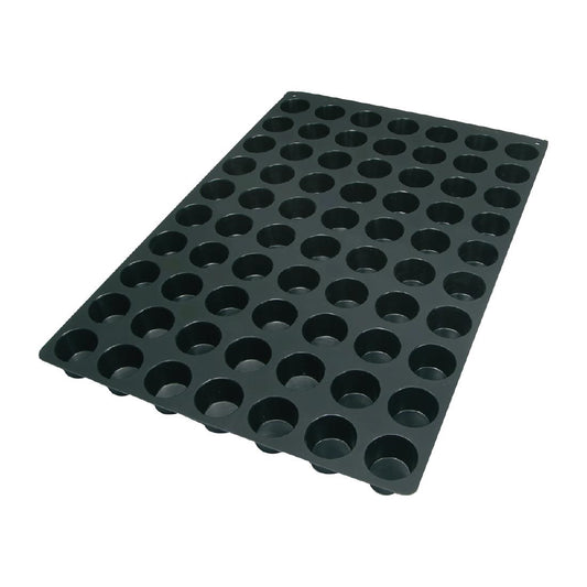 Frenti Silicon Mini Muffin Mould 70 Cup (Cup size: 45x30mm / 40ml) • PAS-FW264