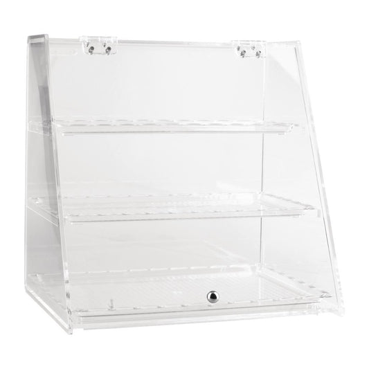 Alkan Zicco 3 Tray Display Cabinet 250x340x340mm • PAS-FW273