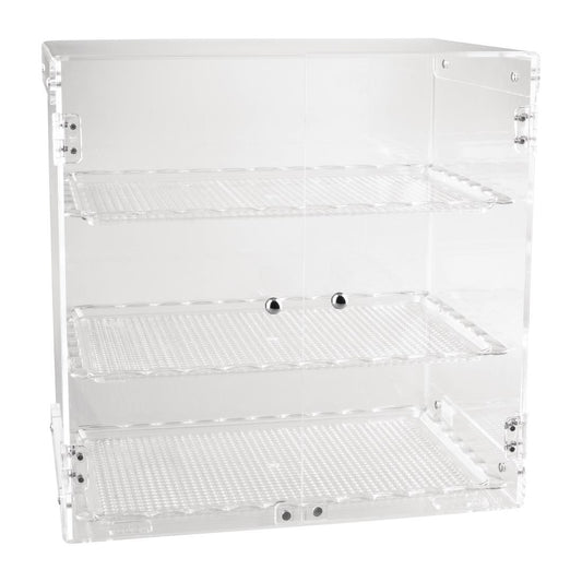 Alkan Zicco 3 Tray Display Cabinet 450x310x460mm • PAS-FW275