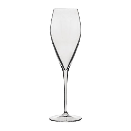 Luigi Bormioli Atelier Flute Glasses 270ml (12 Pack) • PAS-FW291