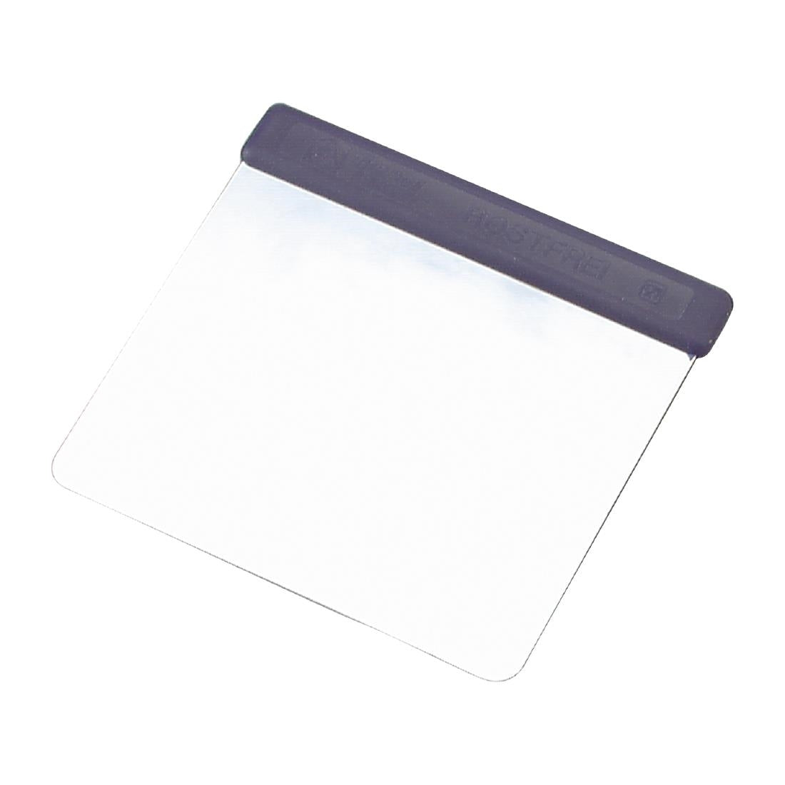 Thermohauser Stainless Steel Dough Scraper 135x135mm (135x135mm. PP handle) • PAS-FW329