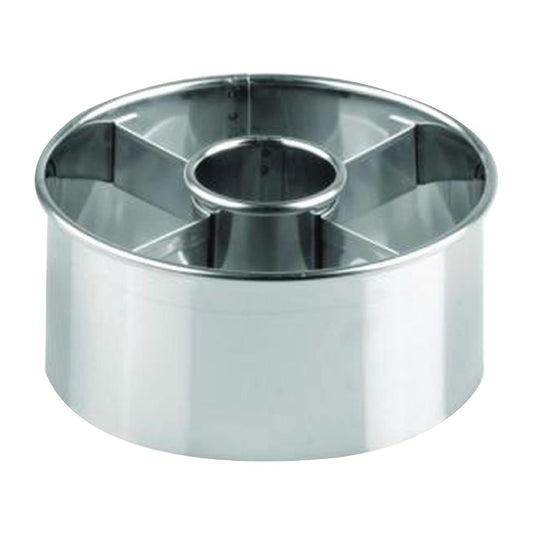 Chef Inox Stainless Steel Doughnut Cutter 63mm (12 Pack) • PAS-FW340
