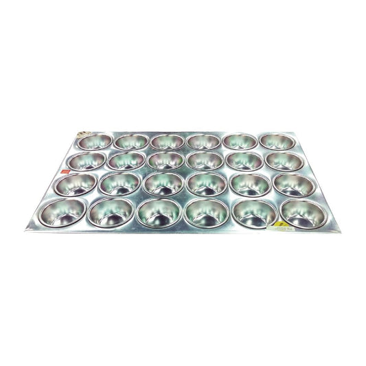 Chef Inox Premier Aluminium Muffin Pan 24 Cup (24 Cup | 520x360mm) • PAS-FW377