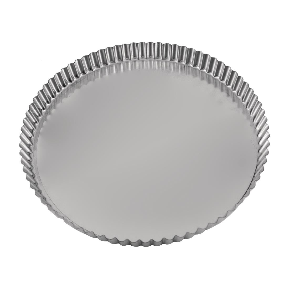 Guery Round Fluted Quiche Tin with Loose Base 320x25mm (320x25mm) • PAS-FW396