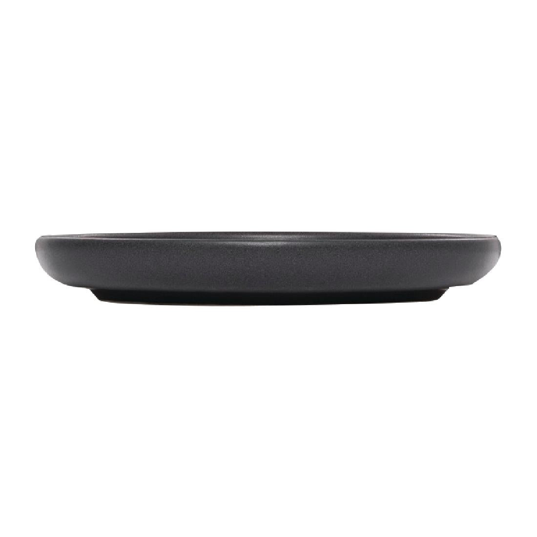 Eclipse Uno Black Round Plate 175mm (6 Pack) • PAS-FW456