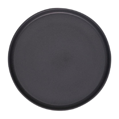 Eclipse Uno Round Plates Black 280mm (6 Pack) (Pack Quantity: 6) • PAS-FW458
