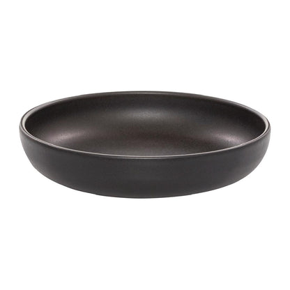 Eclipse Uno Round Bowls Black 220mm (6 Pack) (Pack of 6) • PAS-FW461