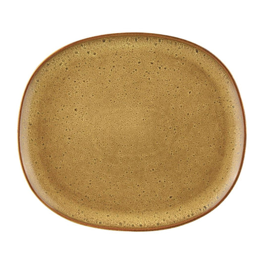 Sango Ora Arica Oval Couple Plates 335x295mm (4 Pack) (Pack Quantity: 4) • PAS-FW465