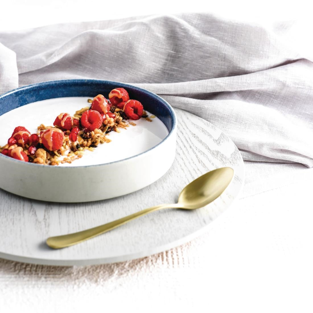 Sango Ora Forio Round High Stackable Plates 200mm (4 Pack) (Pack Quantity: 4) • PAS-FW488