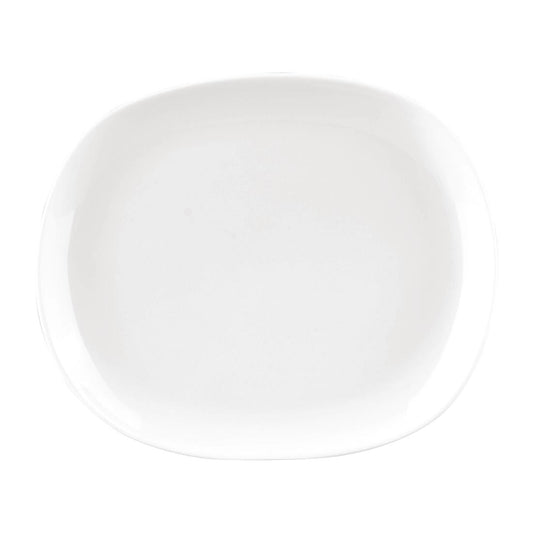 Sango Ora Oval Coupe Plates White 170x150mm (6 Pack) (Pack Quantity: 6) • PAS-FW492
