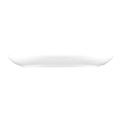 Sango Ora Oval Coupe Plates White 170x150mm (6 Pack) (Pack Quantity: 6) • PAS-FW492