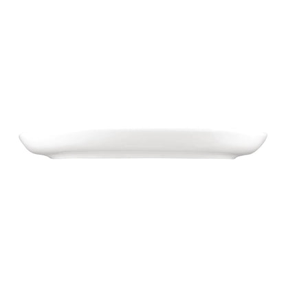 Sango Ora Oval Couple Plates White 200x175mm (6 Pack) (Pack Quantity: 6) • PAS-FW493