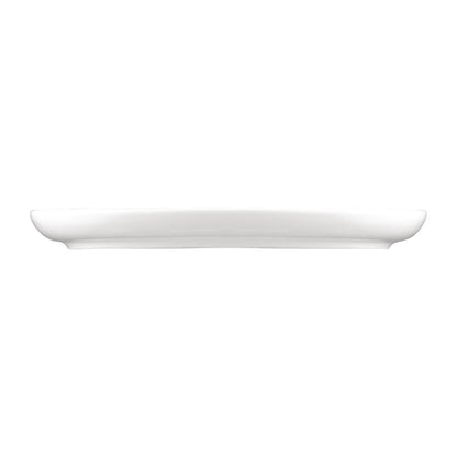 Sango Ora Oval Couple Plates White 230x200mm (6 Pack) (Pack Quantity: 6) • PAS-FW494