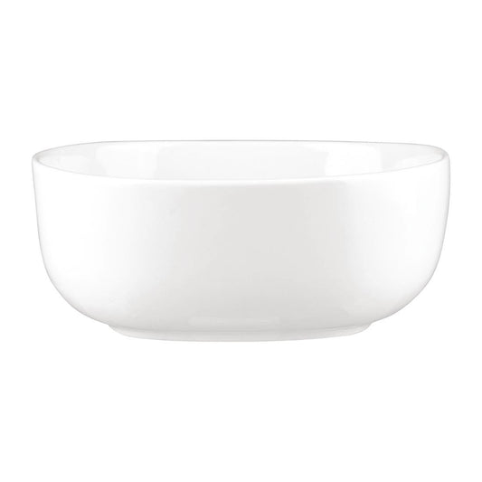 Sango Ora Oval Deep Bowls White 170x150mm (4 Pack) (Pack Quantity: 4) • PAS-FW497