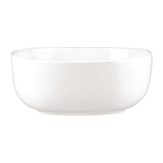 Sango Ora Oval Deep Bowls White 230x200mm (2 Pack) (Pack Quantity: 2) • PAS-FW498