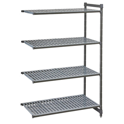 Cambro Camshelving Basics Plus 4 Tier Shelving Add On Unit - 1830x1220x540mm • PAS-FW620